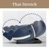 Electric Luxury back Calf heat Kneading 3D AI Voice Zero Gravity foot roller oversize morden Massage Chair - as Pic