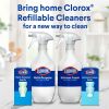 Clorox Multi-Purpose Cleaner System Starter Kit 1 Bottle and 1 Refill, Crisp Lemon 1.13 fl oz - Clorox