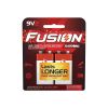 Rayovac Fusion 9V Batteries (2 Pack), Alkaline 9 Volt Batteries - Rayovac
