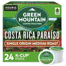 Green Mountain CoffeeÂ® Roasters Costa Rica Paraiso Single-Serve K-Cup Pods, Medium Roast Coffee, 24 Count